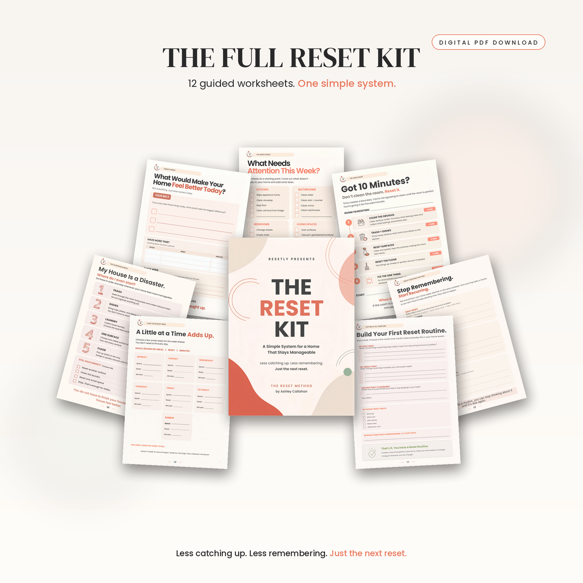The Reset Kit — Free Digital Workbook