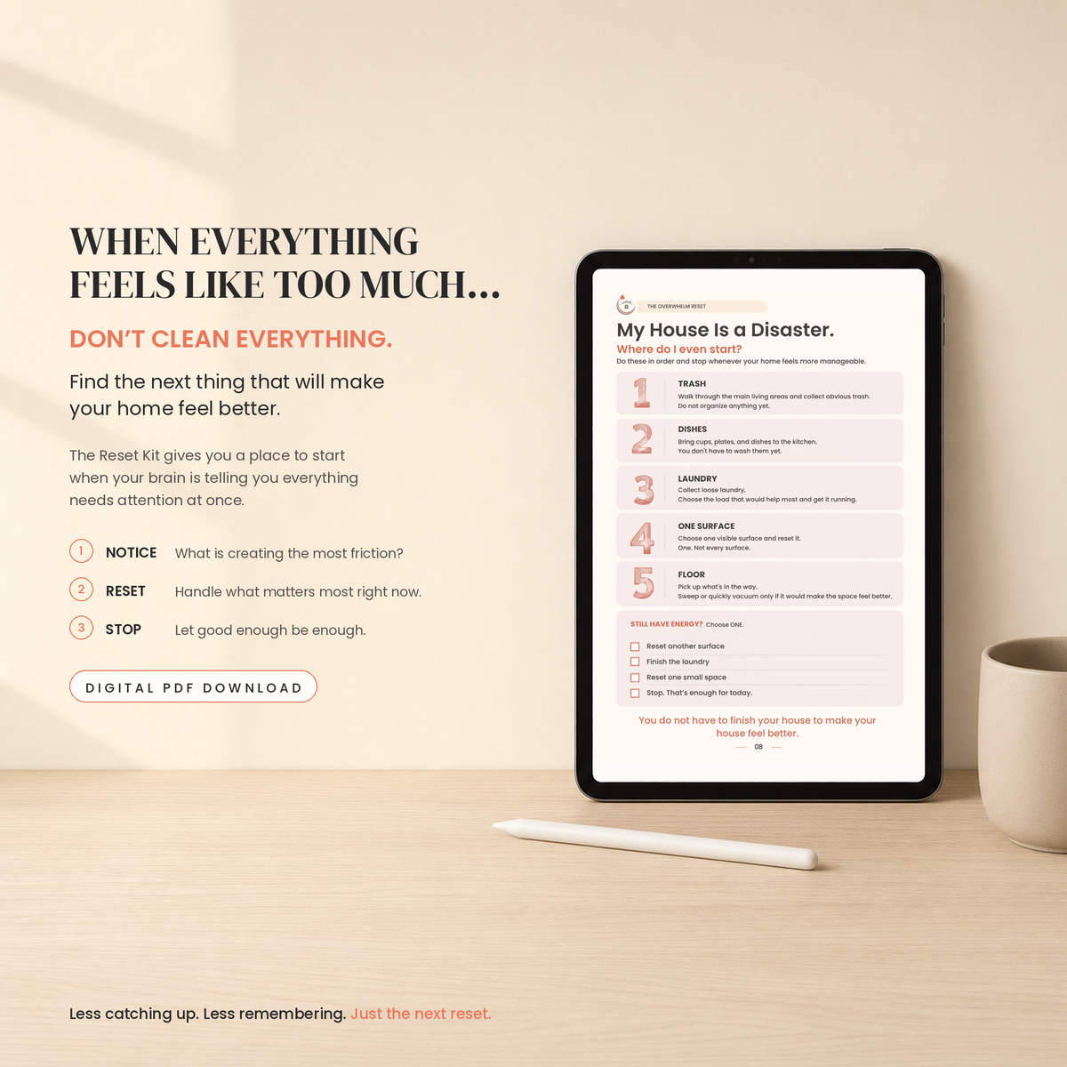 The Reset Kit — Free Digital Workbook