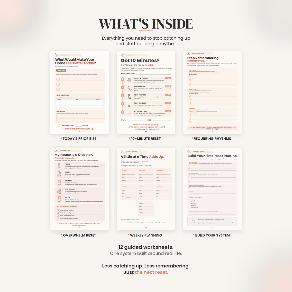 The Reset Kit — Free Digital Workbook